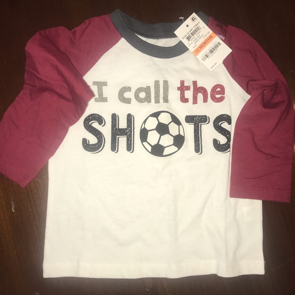 🆕Baby Boy’s Soccer “Baseball” Tee